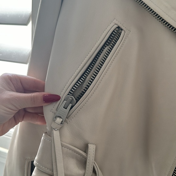 Allsaints leather jacket - Picture 4 of 12